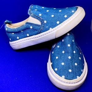 Gymboree Toddler Girls Size 5 Slip-On Sneaker